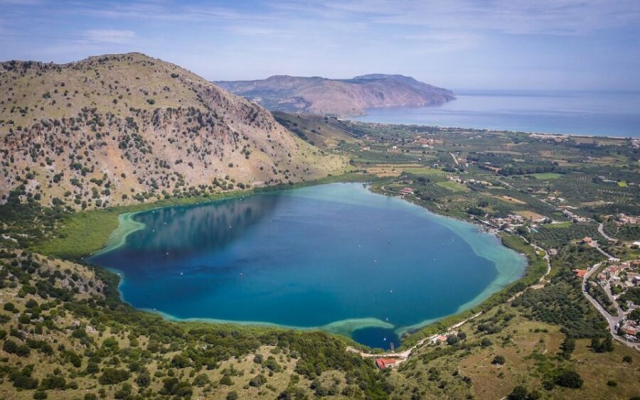 From Heraklion: Chania, Rethymno & Lake Kournas Full Day - Lake Kournas: Swim, Pedal Boat, and a Real Freshwater Break