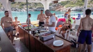 From Heraklion: Elounda, Kolokitha, and Spinalonga Boat Trip - Kolokytha Bay swim stop: clear water and an easy start