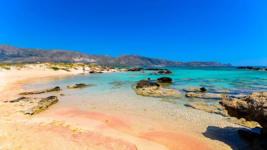 From Heraklion: Guided Trip to Elafonisi Beach with PickUp - Beach facilities and food: plan your own lunch strategy