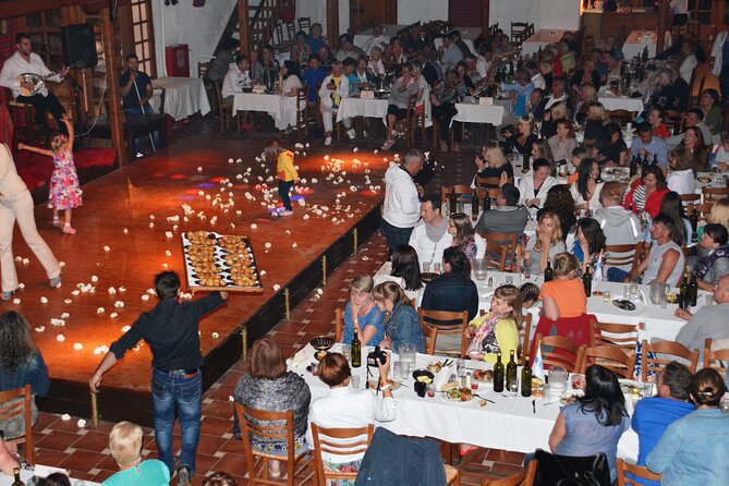 From Heraklion & Malia: Cretan Folklore Night with Buffet - Walking through the old village before dinner