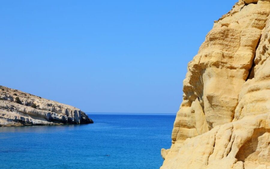 From Heraklion: Matala Hippie Beach, Relaxing Trip & Pickup - Matala Village free time: lunch with sea views and easy strolling