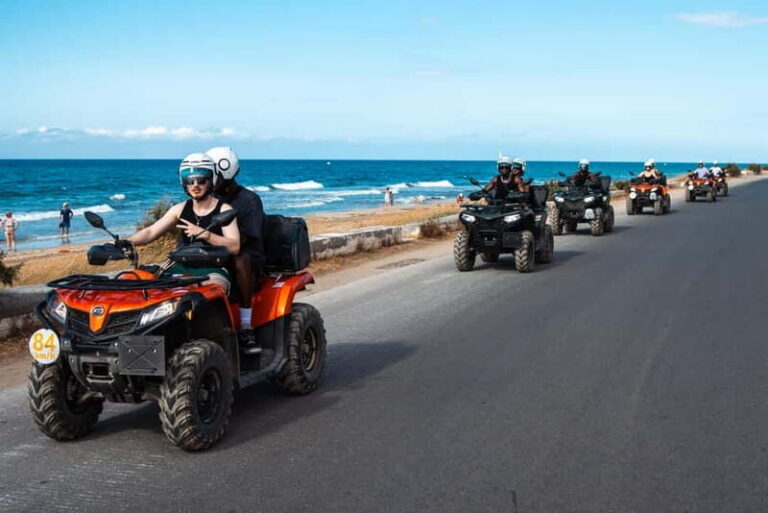 From Heraklion: Quad Safari Wild Crete Evening Tour - Skotino Cave: Stalactites, Stalagmites, and a Very Human Past