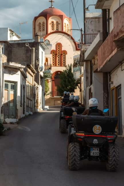 From Heraklion: Wild Crete Quad Safari 3-Hour Adventure - Voritsi Village: Greek Coffee Over a Small Flame and Sfakiani Pita