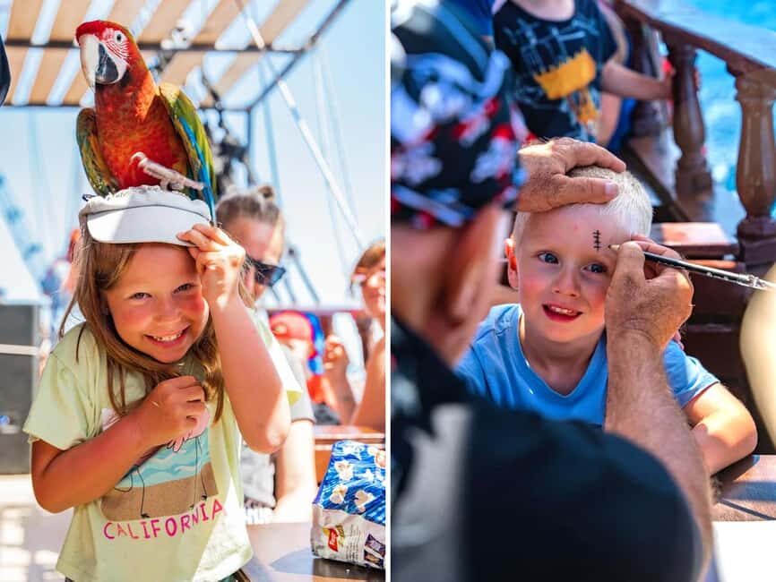 From Hersonissos: Half-Day Pirate Boat Trip with Lunch - Lunch on board: what’s included (and what it means for picky eaters)