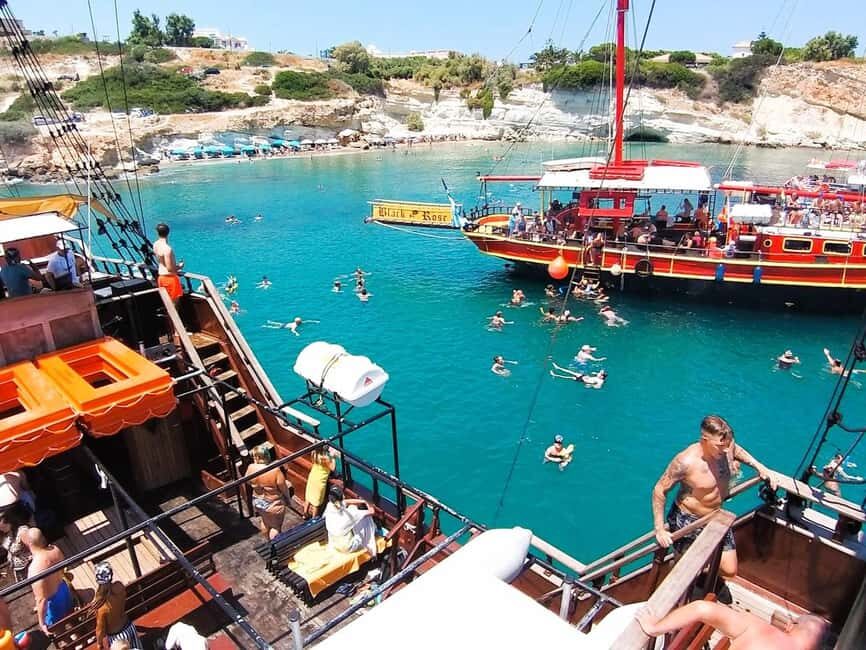 From Hersonissos: Half-Day Pirate Boat Trip with Lunch - How the sea and the boat matter more than you think