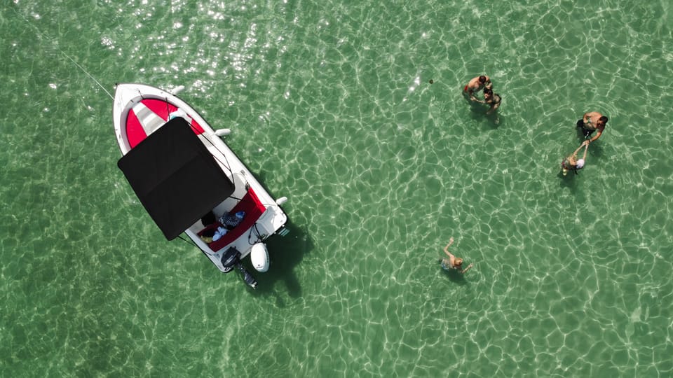 From Kassandra: Explore Chalkidiki by Boat with Soft Drinks - Remote sand, photos, and quiet pauses