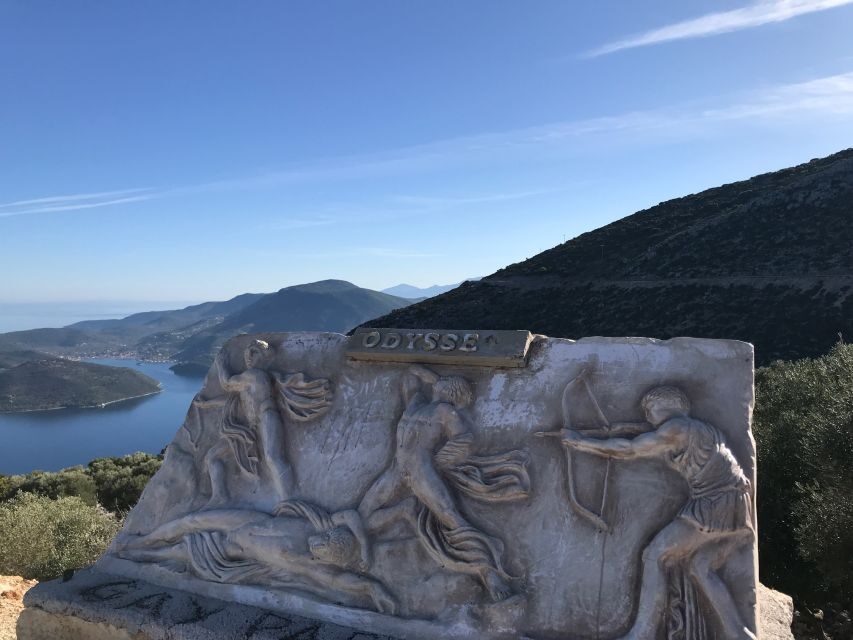 From Kefalonia: Ithaca Island Full-Day Bus Tour - What You Learn: Greek Myth Through Real Landmarks