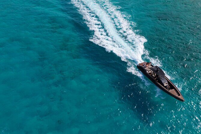 From Kissamos Balos And Gramvousa Speedboat Cruise with Drinks - On-board comfort: drinks, restroom, and snorkeling gear that actually saves time
