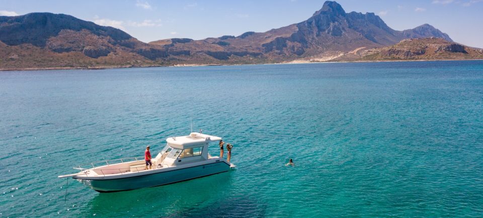 From Kissamos Port: Private Boat Cruise to Balos & Gramvousa - Cretan salad, fruit, wine, and a useful break