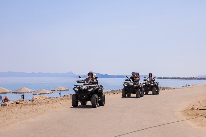 From Kolymbari: Ancient Diktyna & Hidden Beach Quad Safari - The first ride lesson: safety, control, and confidence