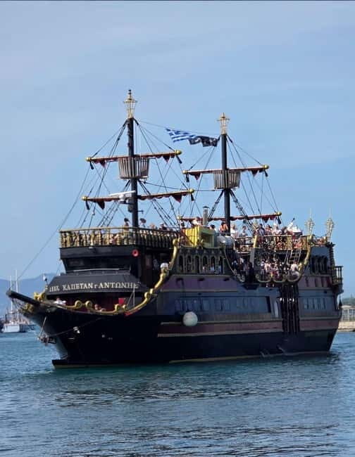 From Kos: 3-Island Boat Trip with BBQ & Water Slide - Kalymnos (Pothia) Town Stop: Sea-Life Views Without the Stress