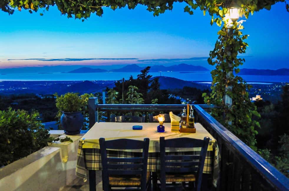 From Kos/Dikeo: Bus Tour to Zia Village on Mount Dikaios - Your first look at Lagoudi Zia