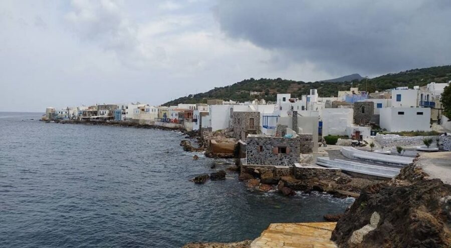 From Kos: Nissyros Volcano total package - The mini cruise segments: sea time and downtime