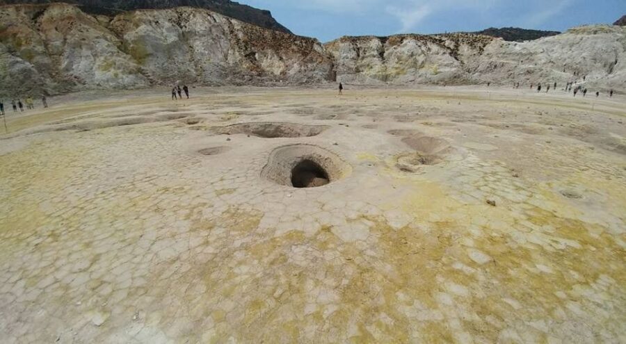 From Kos: Nissyros Volcano total package - The volcano crater walk on Nisyros: what makes it feel special