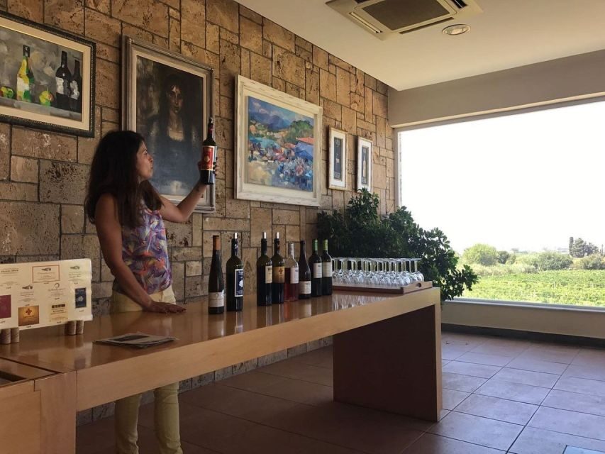 From Kos: Tour of 2 Wineries with Wine Tasting & Small Bites - Group size, timing, and how to enjoy the pace