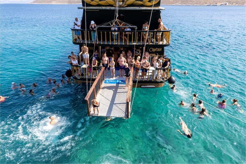 From Kos:A full day cruise in the newest luxury vessel! - Plati Island: the swim break people remember