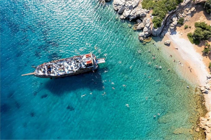 From Kos:A full day cruise in the newest luxury vessel! - The surprise stop: how to make room for the unknown