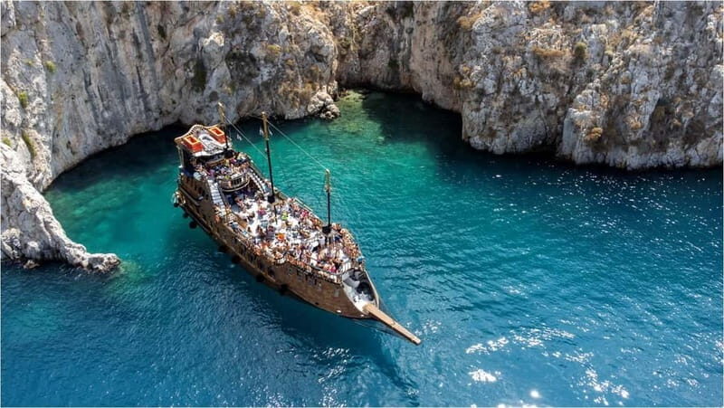 From Kos:A full day cruise in the newest luxury vessel! - How the 7-hour route works: timing and where your attention goes