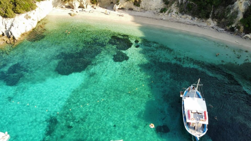 From Lefkimmi: Evening Boat Trip to Sivota & Blue Lagoon - Catching the Greek sunset
