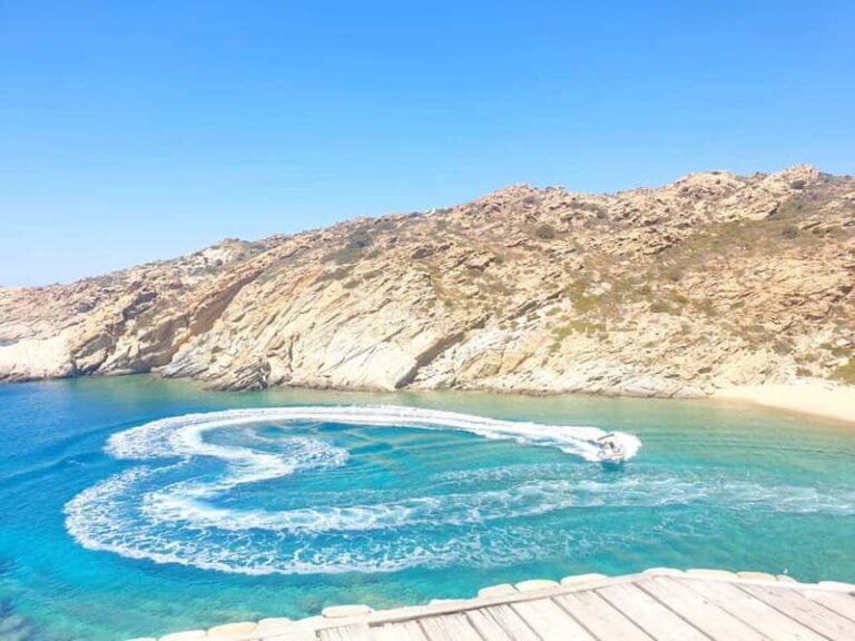 From Milopotas: Ios Island Scenic Snorkeling Cruise - The 3-hour plan built around boat-only Ios coastline