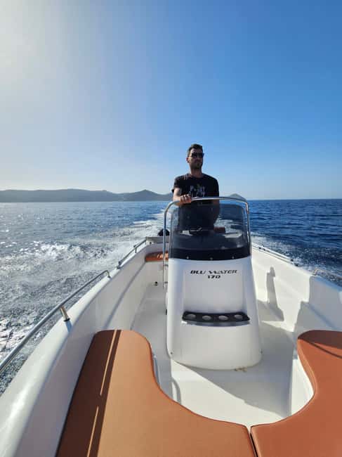 From Milos: Rent a Boat to Kleftiko (no license required) - Sykia Cave and the pleasure of seeing Milos from the water