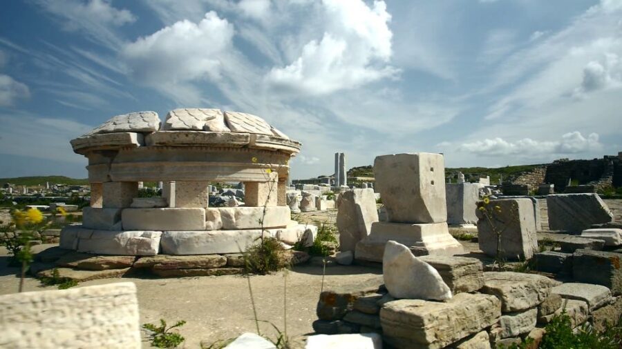 From Mykonos Cruise Port: Afternoon Delos Guided Tour - Arrival at Delos: The guided orientation that makes ruins readable