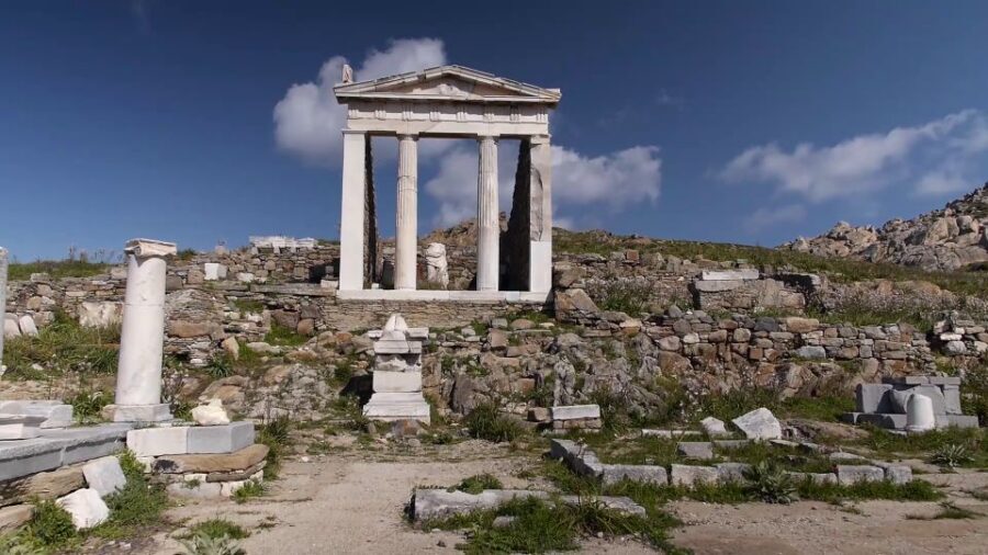 From Mykonos Cruise Port: Afternoon Delos Guided Tour - Urban monuments: Theater of Delos, city streets, and built space