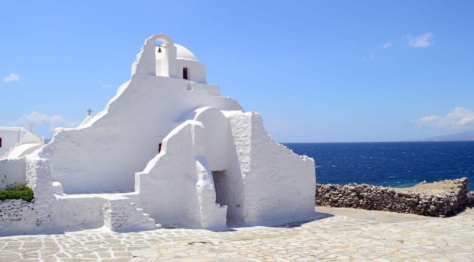From Mykonos Cruise Port: Old Town Visit and Beach Getaway - Three hours on Elia Beach