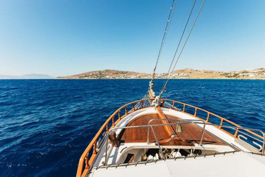 From Mykonos: Cruise to Delos and Rhenia with Lunch - Timing and how to manage the day when the sea is choppy