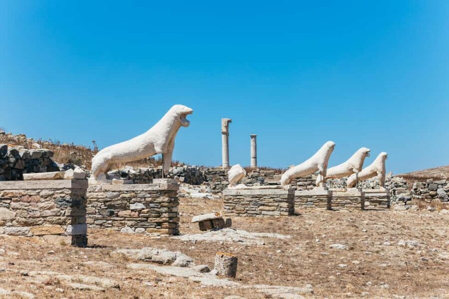 From Mykonos: Cruise to Delos and Rhenia with Lunch - Price and logistics: does $103 make sense for Delos + lunch + a private beach?