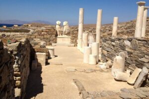 From Mykonos: Delos Archaeological Site Guided Evening Tour - Mykonos to Delos by boat: comfort, wind, and where to sit