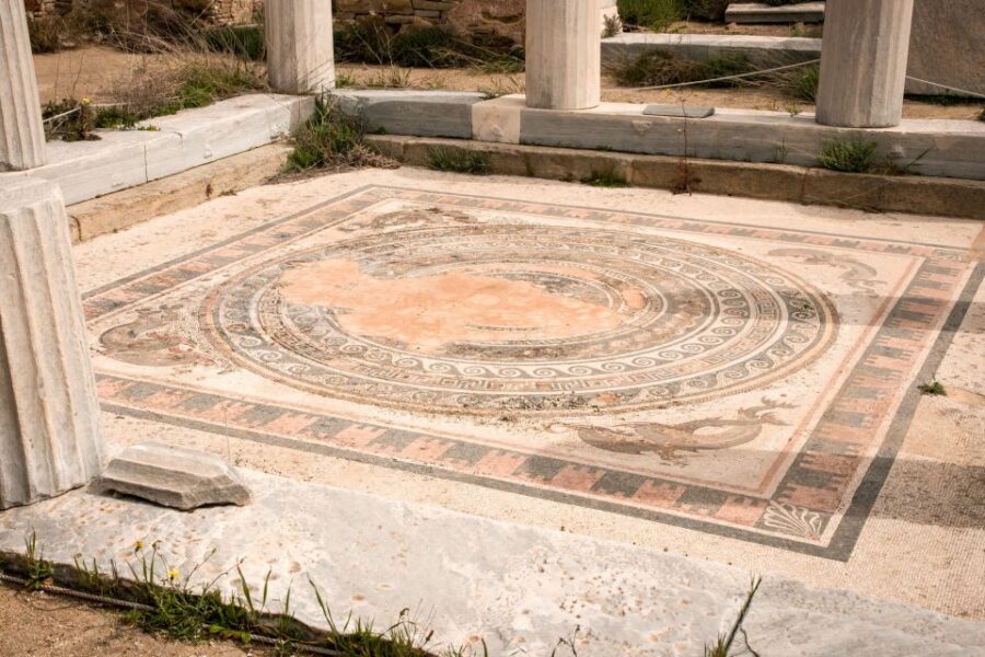 From Mykonos: Delos Archaeological Site Guided Evening Tour - The House of Dionysus: mosaics, wall paintings, and marble drama