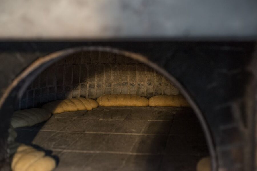 From Mykonos: Mykonian Farm Baking Class with Brunch - Kneading for an hour: where Greek bread actually begins