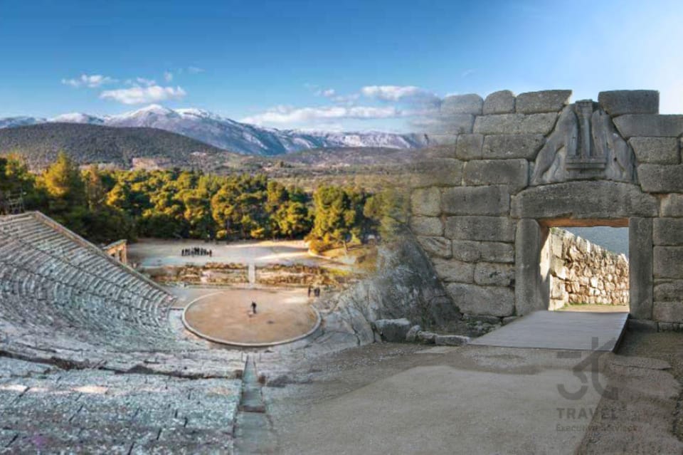 From Nafplio: Half-Day Shared Tour Mycenae-Epidauros - Mycenae, where stone walls carry the story