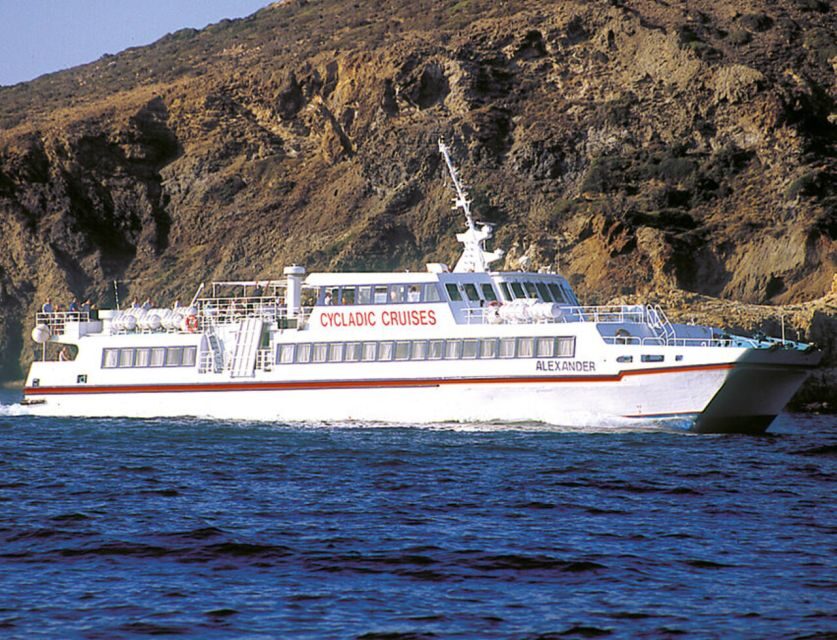 From Naxos: Mykonos Full-Day Trip - From Naxos Small Port to Mykonos Town: How the Day Flows