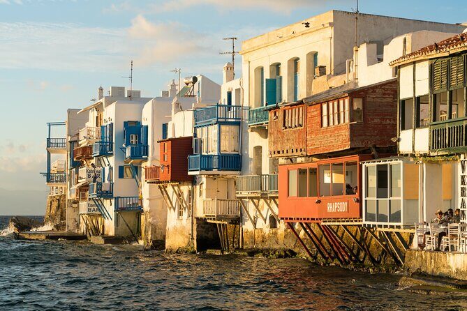 From Naxos/Paros: Delos & Mykonos Day Cruise with Expert Guide - Entering Delos with skip-the-line tickets