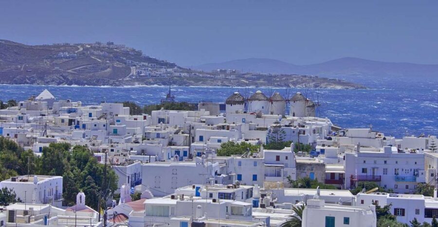 From Naxos: Round day trip to Mykonos Island - Matogiannia Shopping: Designer Labels, Jewelry, Leather, and Local Art