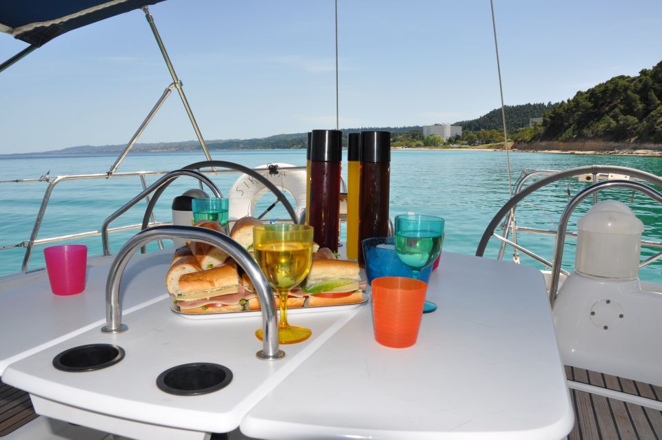 From Nea Fokea: Chalkidiki 6-Hour Cruise by Sailing Boat - The Return Sail to Nea Fokea