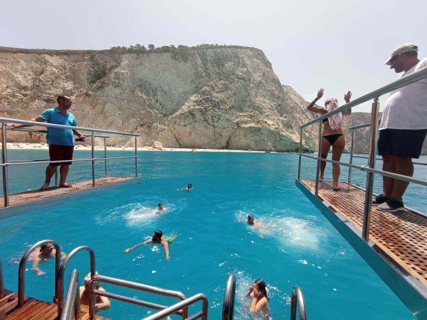From Nydri: Boat to Kefalonia and Ithaki with Swim Stops - A 9-hour loop: why this Nidri-to-Ithaki day makes sense