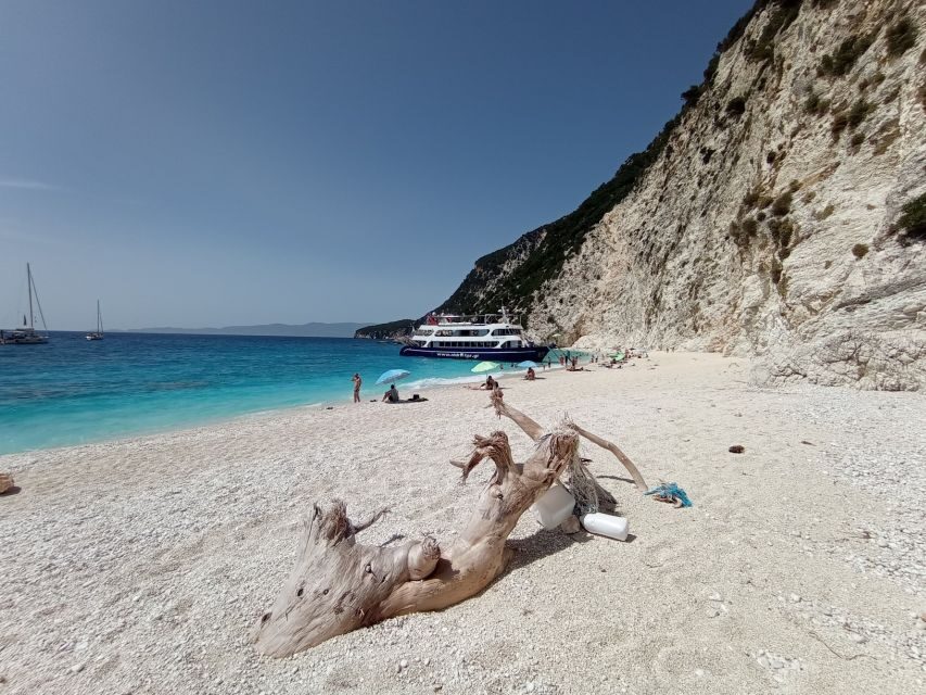 From Nydri: Boat to Kefalonia and Ithaki with Swim Stops - Ithaki’s Papanikolis cave: a wartime secret you can see from the water