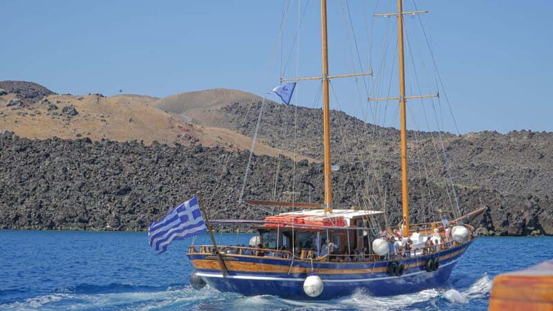 From Old Port:Volcanic Islands Boat Trip & Hot Spring Visit - Cruise to the volcano: quick, scenic, and not too long