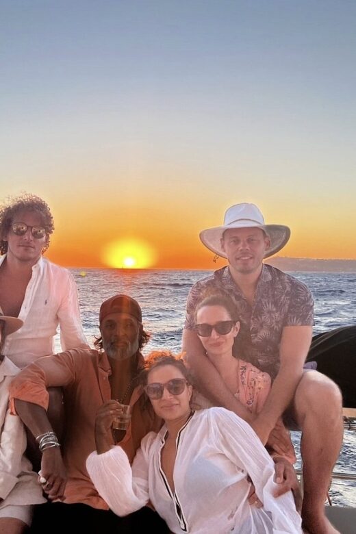 From Ornos: Mykonos Delos Catamaran Cruise with Meal & SUP - Ornos to Rhenia: a half-day that keeps you in the sea
