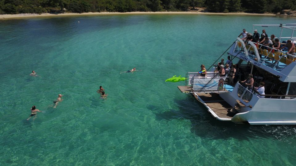 From Ouranoupoli: Blue Lagoon Two Island Cruise - How the price compares with the experience