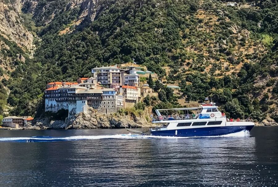 From Ouranoupolis: Cruise to Mount Athos Monasteries - Food, Toilets, and Practical On-Board Reality