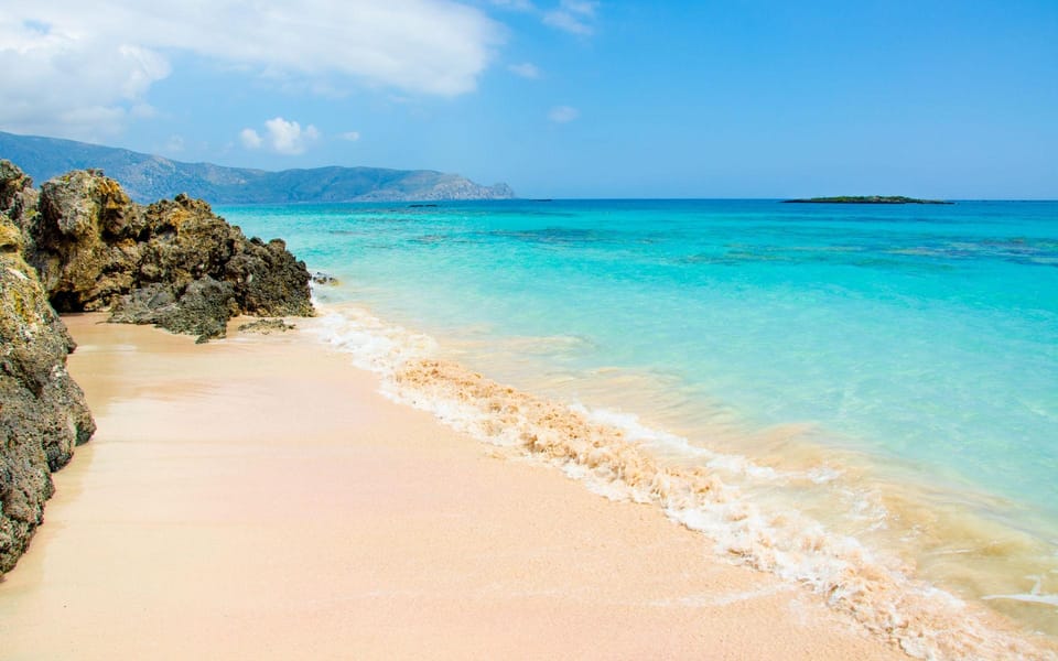 From Panormo and Lavris(Iberostar): Elafonisi Beach Day Trip - Guide, languages, and the bus experience
