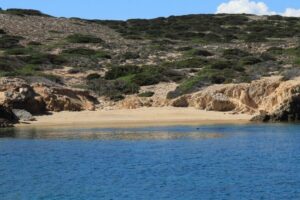 From Paros: Antiparos and Despotiko Full-Day Swim Cruise - Meeting in Paroikia: finding the Meraki or Maria fast