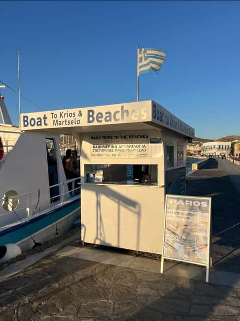 From Paros: Crab Island and Salt Lake Antiparos Boat Trip - The Maria T. experience: what makes it feel easy