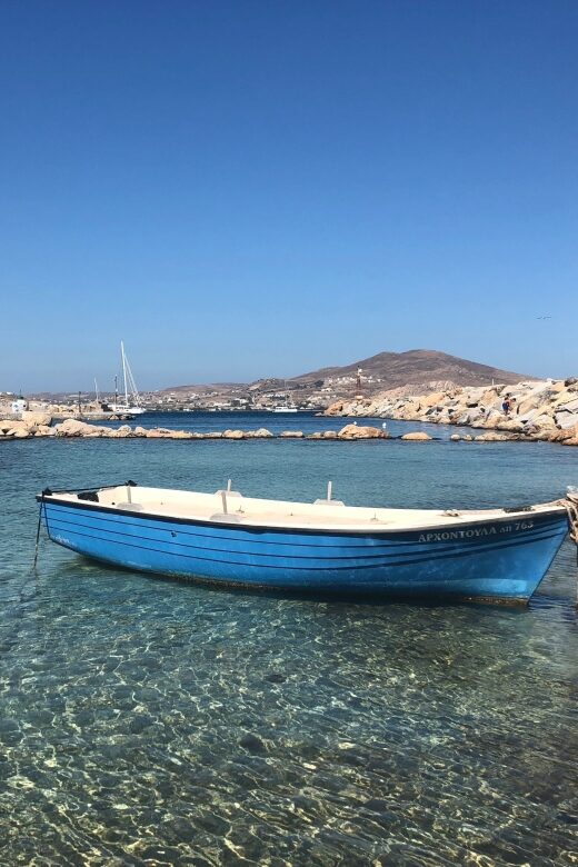 From Paros: Mykonos Full-Day Trip - The boat back to Paros: finishing the day with the right mindset
