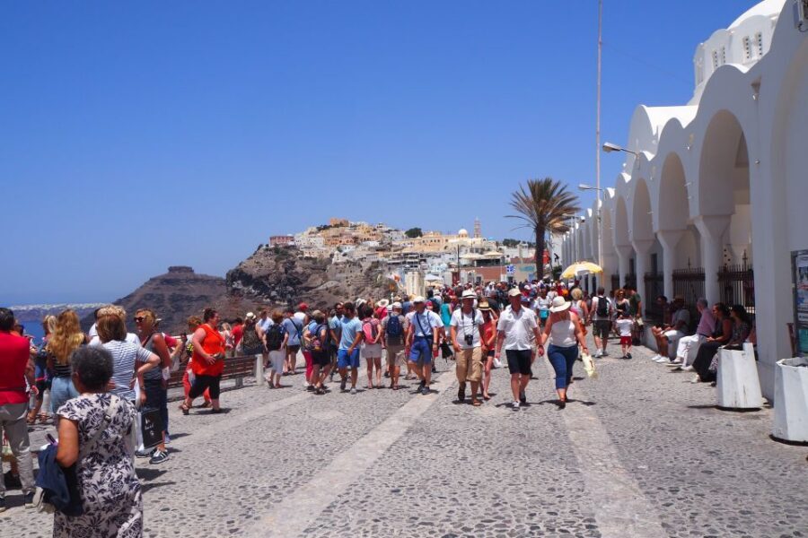 From Paros: Santorini Full-Day Boat Trip - How the Paros–Santorini Day Trip Flows (Piso Livadi to Fira and Back)