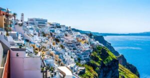 From Paros: Santorini Full-Day Boat Trip - Fira Free Time: Cable Car Views and the Ypapantis Gold Market